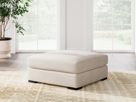 Furniture City Biloxi - Ashley Furniture - Donelson Creek Living Room - Oversized Accent Ottoman / Vanilla - 4800208