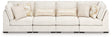 Furniture City Biloxi - Ashley Furniture - Donelson Creek Sectional - 6-Piece Sectional / Vanilla - 48002S3