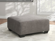 Furniture City Biloxi - Ashley Furniture - Newellen Living Room - Oversized Accent Ottoman / Greystone - 4840508