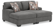 Furniture City Biloxi - Ashley Furniture - Clarington Sectional - RAF 2-Piece Super Chaise - PC48405S4