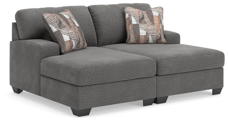 Furniture City Biloxi - Ashley Furniture - Clarington Sectional - RAF 2-Piece Super Chaise - PC48405S4