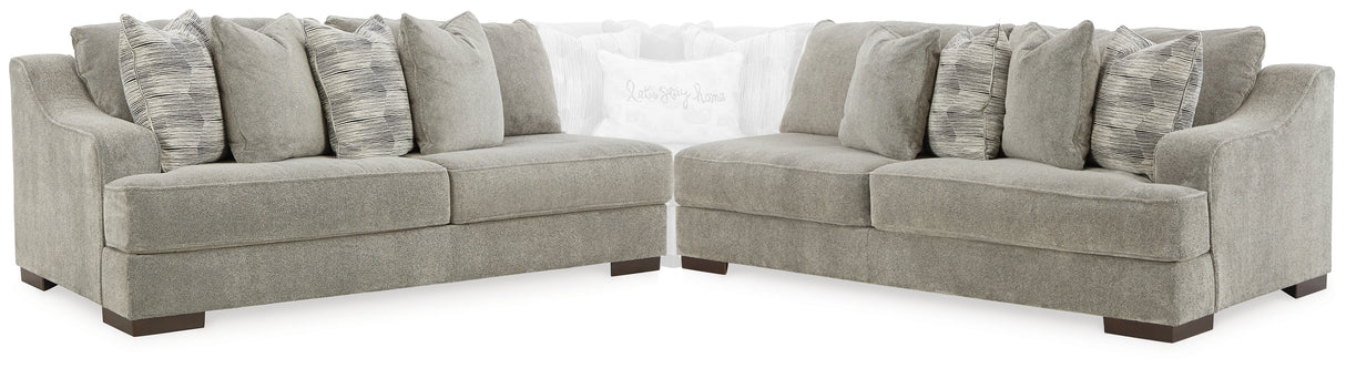 Furniture City Biloxi - Ashley Furniture - Bayless 2-Piece Sectional - 2-Piece Sectional / Smoke - 52304U1