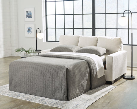 Furniture City Biloxi - Ashley Furniture - Rannis Living Room - Twin Sofa Sleeper / Pewter - 5360237