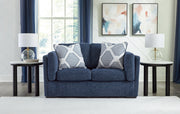 Furniture City Biloxi - Ashley Furniture - Evansley Living Room - Loveseat / Navy - 5450235