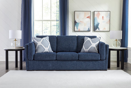 Furniture City Biloxi - Ashley Furniture - Evansley Living Room - Ottoman / Pewter - 5450314