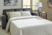 Furniture City Biloxi - Ashley Furniture - Bolsena Living Room - Queen Sofa Sleeper / Admiral - 5560439