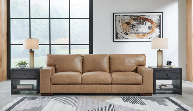 Furniture City Biloxi - Ashley Furniture - Lombardia Living Room - Chair and a Half / Tumbleweed - 5730223