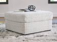 Furniture City Biloxi - Ashley Furniture - Cuddle Plush Living Room - Oversized Accent Ottoman / Arctic - PC5910608