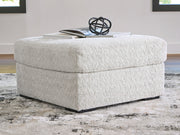 Furniture City Biloxi - Ashley Furniture - Cuddle Plush Living Room - Oversized Accent Ottoman / Arctic - PC5910608