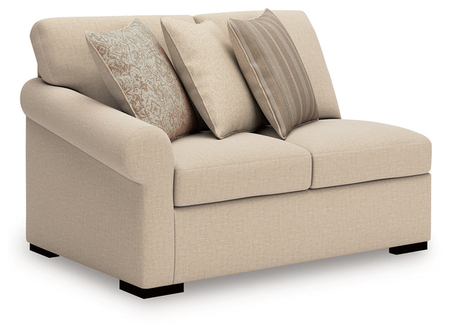 Furniture City Biloxi - Ashley Furniture - LadyMae Sectional - RAF 3-Piece Sectional / Twill - 59404S1