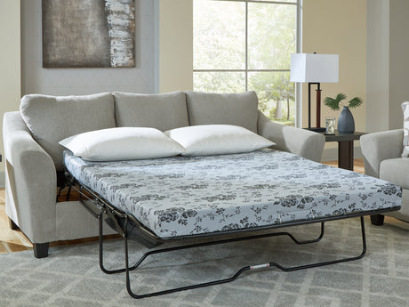Furniture City Biloxi - Ashley Furniture - Willarae Living Room - Queen Sofa Sleeper / Taupe - 5980339