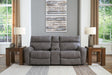 Furniture City Biloxi - Ashley Furniture - Next-Gen DuraPella Sectional - 4-Piece Power Reclining Sectional / Slate - 61003S4
