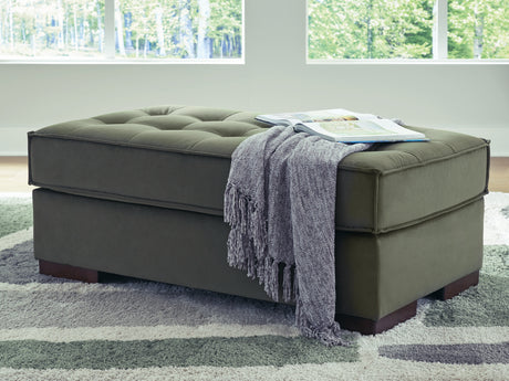 Furniture City Biloxi - Ashley Furniture - Caspian-Town Living Room - Oversized Accent Ottoman / Olive - PC6170208