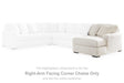 Furniture City Biloxi - Ashley Furniture - Chessington Sectional - LAF 3-Piece Sectional / Ivory - 61904S5