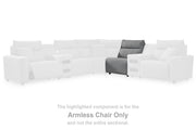 Furniture City Biloxi - Ashley Furniture - ModMax II Sectional - Armless Chair / Salt and Pepper - 6590646