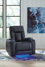 Furniture City Biloxi - Ashley Furniture - Feazada Living Room - PWR Recliner/ADJ Headrest / Shadow - 6620513