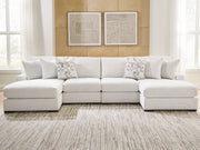 Furniture City Biloxi - Ashley Furniture - Misty-Lakes Sectional - 4-Piece Double Chaise Sectional - PC66906S8