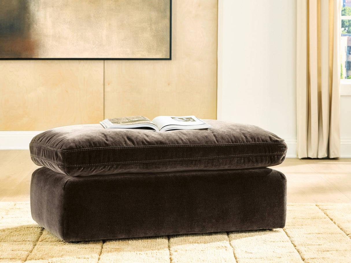 Furniture City Biloxi - Ashley Furniture - Maxton Heights Living Room - Ottoman / Bittersweet - 6780714