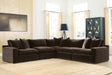Furniture City Biloxi - Ashley Furniture - Maxton Heights Sectional - RAF 5-Piece Sectional - 67807S4