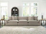 Furniture City Biloxi - Ashley Furniture - Maxton Heights Sectional - RAF 3-Piece Sectional Sofa / Pebble - 67808S2