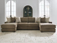 Furniture City Biloxi - Ashley Furniture - Camellia-Court Sectional - 4-Piece Double Chaise Sectional - 68207S9