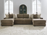 Furniture City Biloxi - Ashley Furniture - Camellia-Court Sectional - 4-Piece Double Chaise Sectional - 68207S9