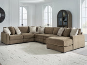 Furniture City Biloxi - Ashley Furniture - Camellia-Court Sectional - 6-Piece Sectional with Chaise / Coffee - 68207S15