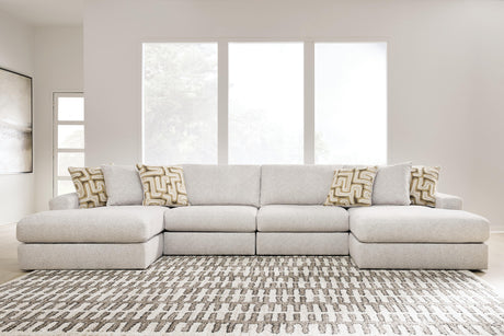Furniture City Biloxi - Ashley Furniture - Kestrie 4-Piece Double Chaise Sectional - 4-Piece Double Chaise Sectional - PC68706S9