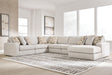 Furniture City Biloxi - Ashley Furniture - Kestrie Sectional - RAF 6-Piece Sectional with Chaise - PC68706S15
