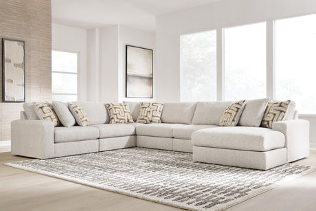Furniture City Biloxi - Ashley Furniture - Kestrie Sectional - RAF 6-Piece Sectional with Chaise - PC68706S15