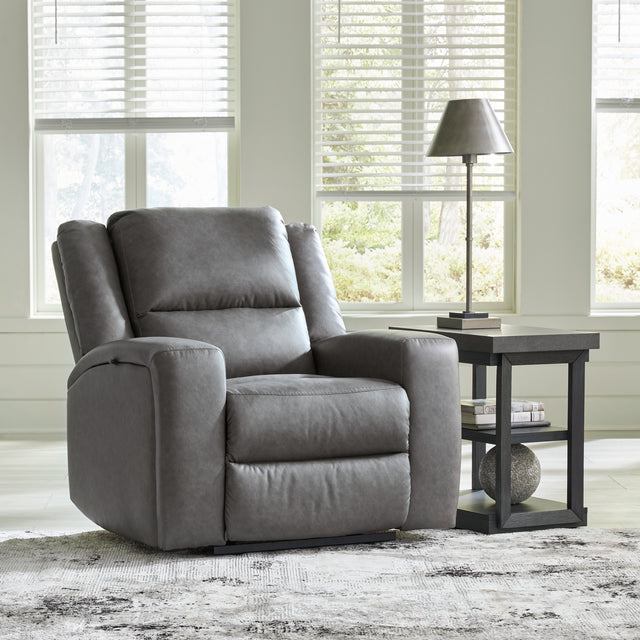 Furniture City Biloxi - Ashley Furniture - Brixworth Living Room - Zero Wall Recliner / Slate - 6910629