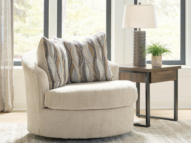 Furniture City Biloxi - Ashley Furniture - Lofwood Living Room - Swivel Accent Chair - PC6960544