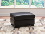 Furniture City Biloxi - Ashley Furniture - Glennbre Living Room - Ottoman / Midnight - PC6980414