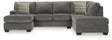 Furniture City Biloxi - Ashley Furniture - Riverfield Sectional - 2-Piece Sectional with Chaise / Iron - 70097S1