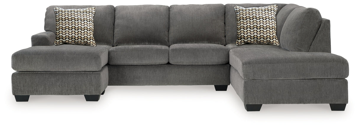 Furniture City Biloxi - Ashley Furniture - Riverfield Sectional - 2-Piece Sectional with Chaise / Iron - 70097S1