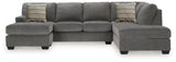 Furniture City Biloxi - Ashley Furniture - Riverfield Sectional - 2-Piece Sectional with Chaise / Iron - 70097S1