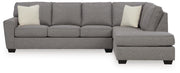 Furniture City Biloxi - Ashley Furniture - Ferne-Pike Sectional - 2-Piece Sectional with Chaise - 70395S1