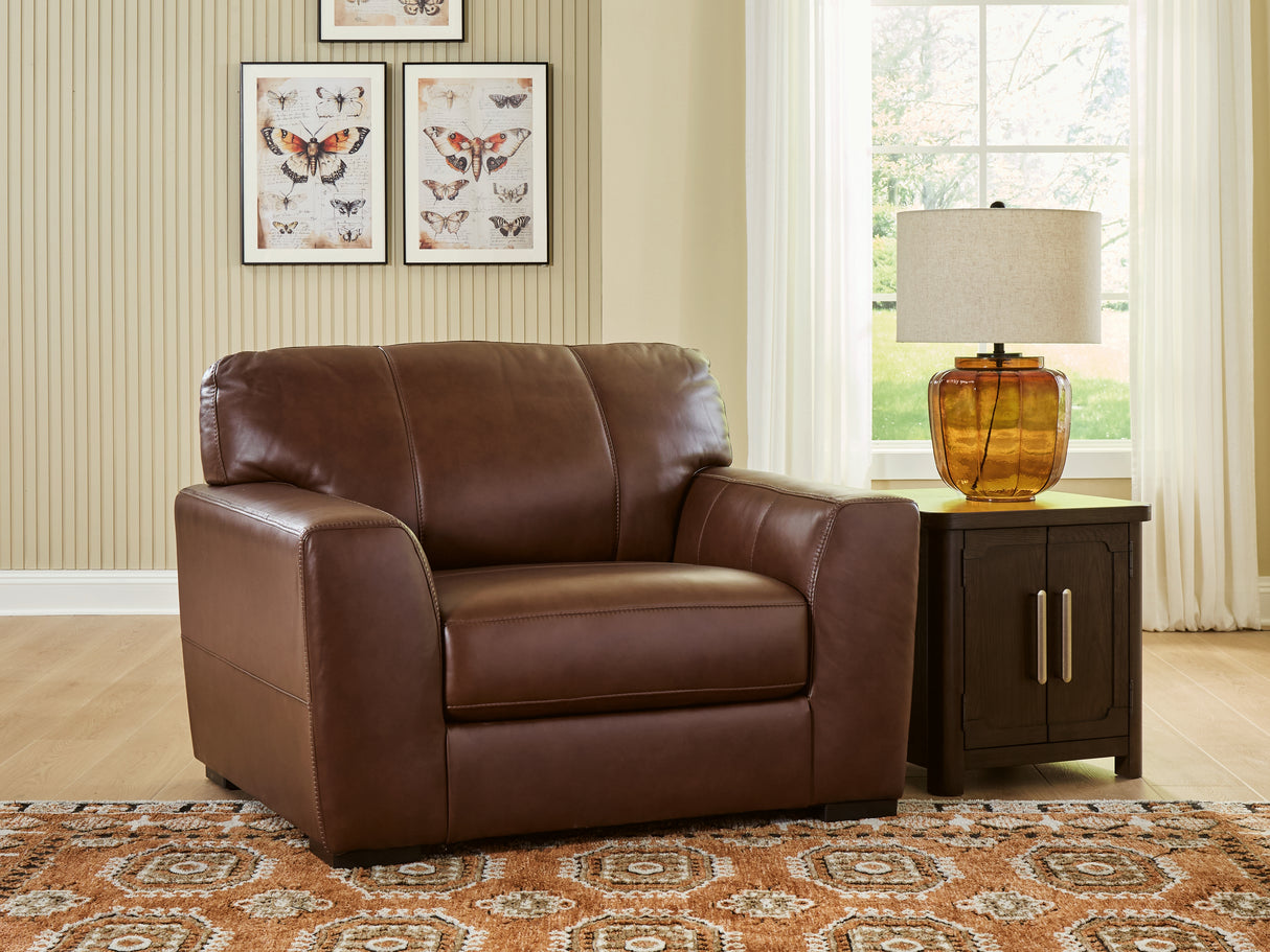 Furniture City Biloxi - Ashley Furniture - Brogliano Living Room - Chair and a Half / Canyon - PC7290723