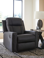 Furniture City Biloxi - Ashley Furniture - Mackmenville Living Room - Zero Wall Recliner / Carbon - 7471329