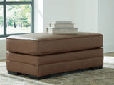 Furniture City Biloxi - Ashley Furniture - VillaCourt Living Room - Ottoman / Caramel - 7490914