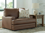 Furniture City Biloxi - Ashley Furniture - VillaCourt Living Room - Loveseat / Caramel - 7490935
