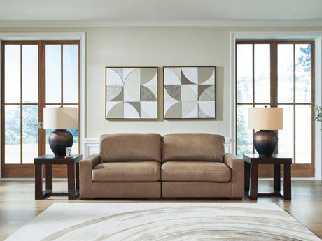 Furniture City Biloxi - Ashley Furniture - Veronella Sectional - RAF 2-Piece Sectional Sofa / Sahara - 76106S1