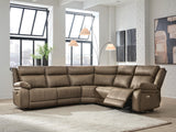 Furniture City Biloxi - Ashley Furniture - Max-Momentum Sectional - 5-Piece Power Reclining Sectional / Biscotti - PC82305S6