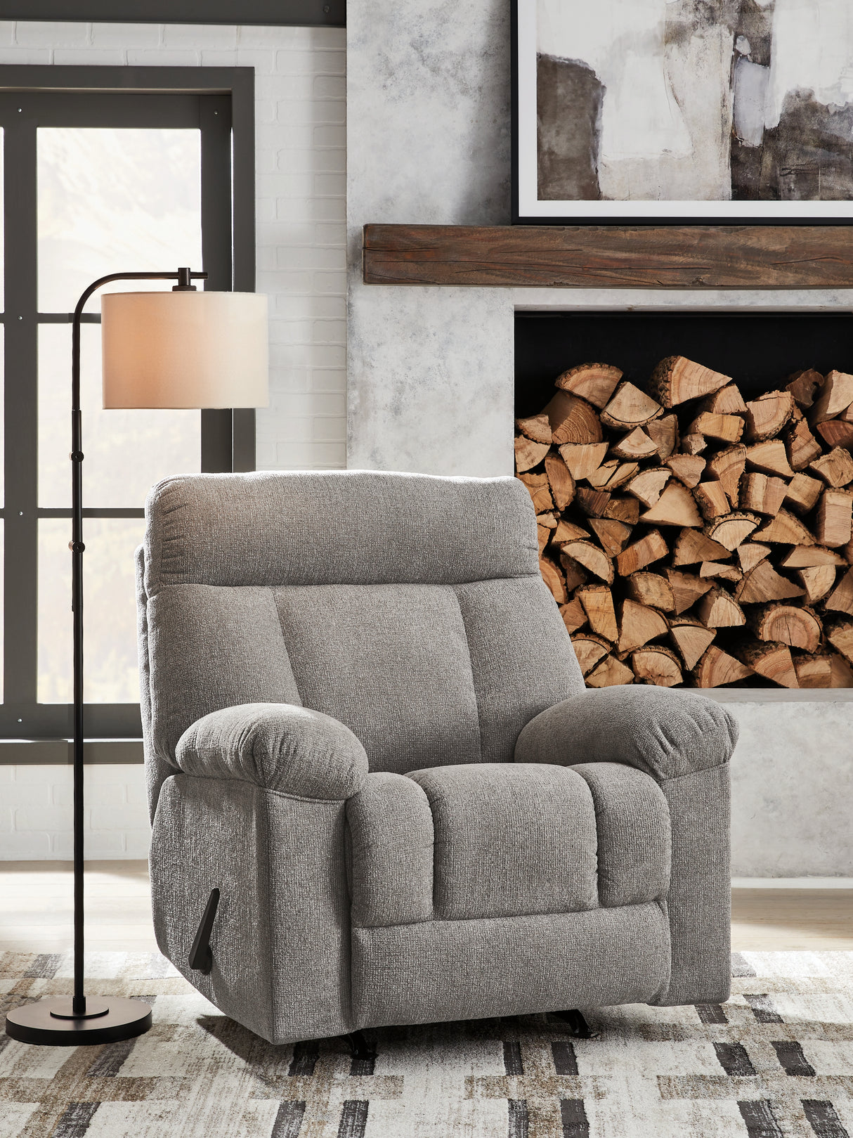 Furniture City Biloxi - Ashley Furniture - Hoyne Park Living Room - Rocker Recliner - PC8281625