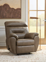Furniture City Biloxi - Ashley Furniture - Elksworth Living Room - Rocker Recliner / Biscotti - PC8400225