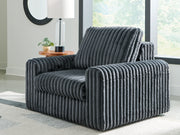 Furniture City Biloxi - Ashley Furniture - HamlinBay Living Room - Power Gliding Chaise / Gunmetal - PC8680515P