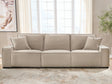 Furniture City Biloxi - Ashley Furniture - Carceri Sectional - 3-Piece Power Sectional Reclining Sofa - 87003S3