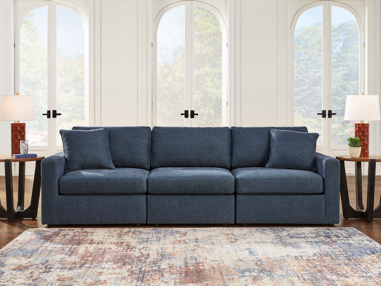 Furniture City Biloxi - Ashley Furniture - Modmax Sectional - RAF 3-Piece Sectional / Ink - 92101S2