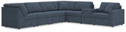 Furniture City Biloxi - Ashley Furniture - Modmax Sectional - 7-Piece Sectional / Ink - 92101S32
