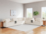 Furniture City Biloxi - Ashley Furniture - Modmax Sectional - RAF 8-Piece Sectional / Oyster - 92103S16